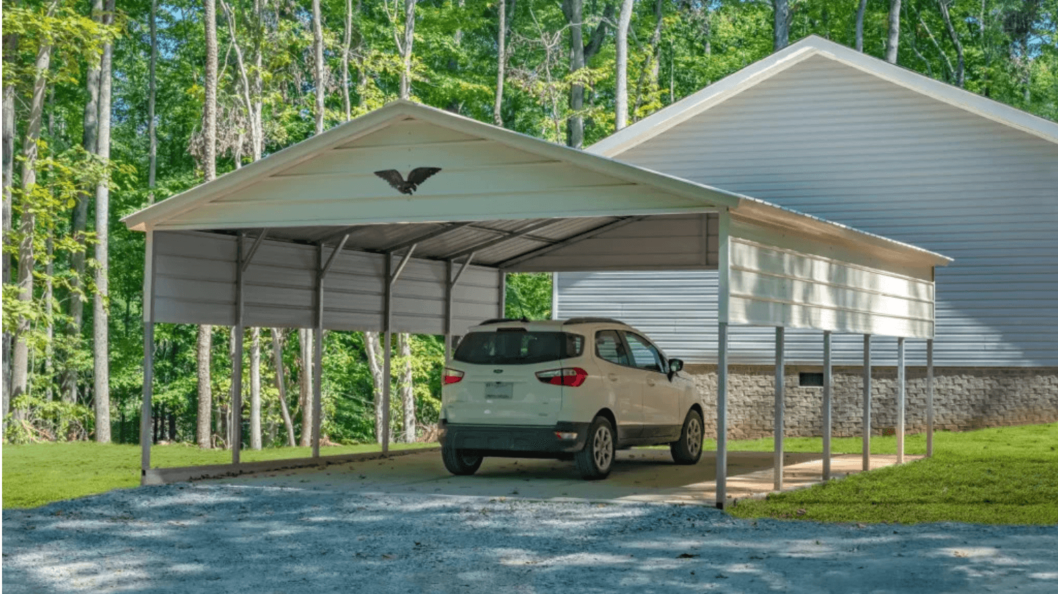 Carport Metall: Flexibel, robust und langlebig für jedes Zuhause