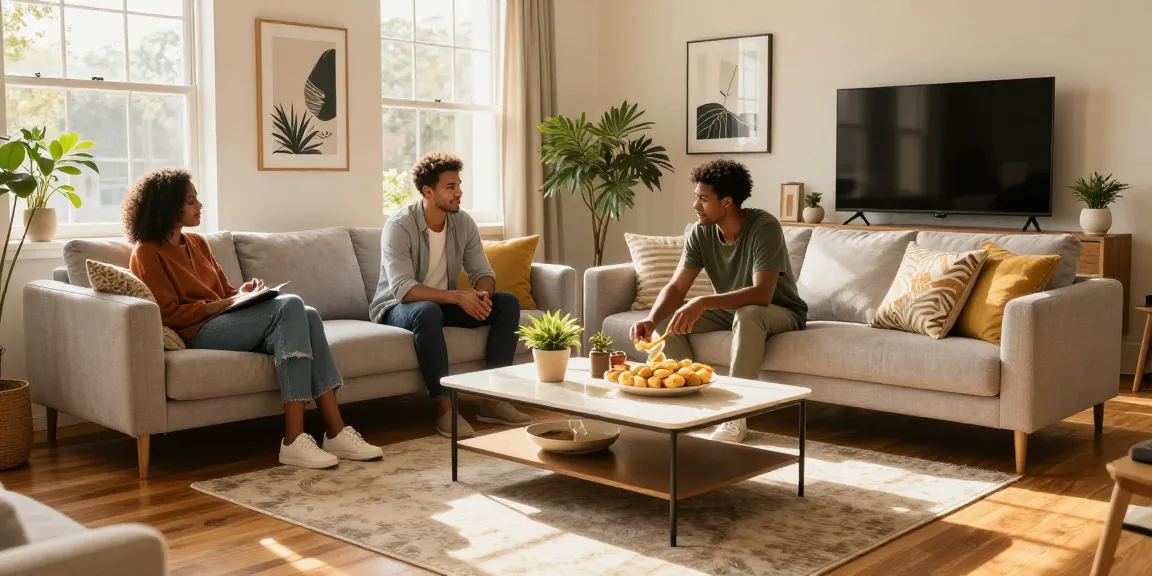 Entdecken Sie ein modernes Wohnzimmer mit stilvollen Sofas für wohnmöbel online kaufen, das eine einladende Atmosphäre und gemütliche Details zeigt.