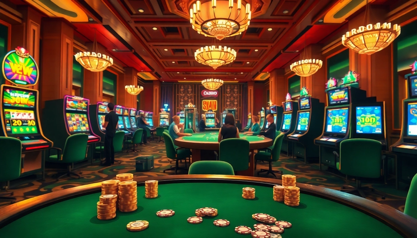 A magyar online kaszinó izgalmas élményét bemutató játékosok virtuális környezetben.