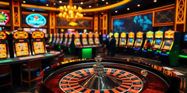 Experienced gamblers placing bets at a glamorous casino table featuring BDTK1-themed decor.