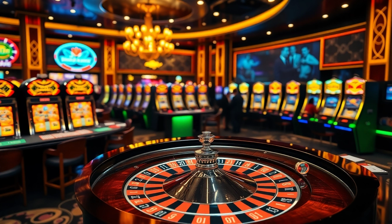 Experienced gamblers placing bets at a glamorous casino table featuring BDTK1-themed decor.